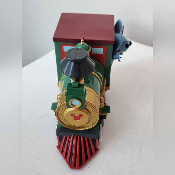 Disney Parks Stitch Steam Train Pullback Toy Never Used - Picture 2 of 5